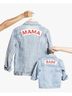 Ingrid + Isabel Blue Denim Jacket Size S - photo 3