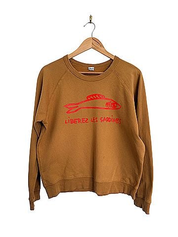 Clare V. Liberez Les Sardines Sweatshirt (view 1)