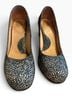 John Fluevog Ombre Black White Gray Heels Size 8 1/2 - photo 3