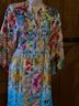 Johnny Was 100% Silk Floral Multi Color Romper Size XS - photo 4