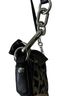 Coach Print Black Gray Leather Shoulder Bag One size - photo 2