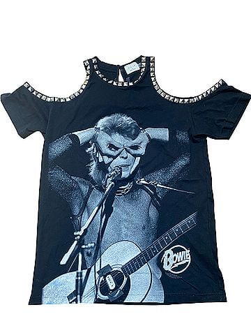 Alice + Olivia David Bowie Short Sleeve Blouse (view 1)