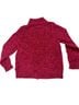 L.L.Bean 100% Lambswool Red Black Wool Cardigan Size M - photo 2