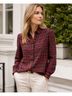 J. McLaughlin 100% Cotton Plaid Red Green Blue Yellow Button-Down Shirt Size S - photo 4