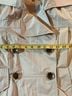 Anne Klein 58% Polyester 42% Nylon 100% Polyester Gray Trenchcoat Size XS - photo 14