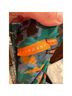 Oliphant Floral Graphic Green Blue Casual Dress Size XS - photo 6