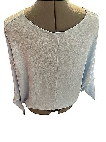 Francesca's blue rain Long Sleeve Top (view 2)