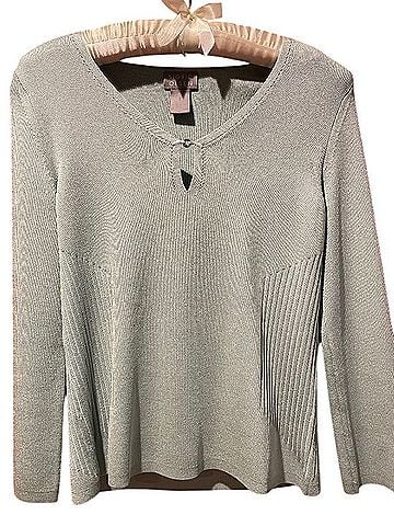 Sigrid Olsen Silk Pullover Sweater (view 1)