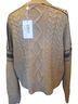 Autumn Cashmere Fair Isle Tan Pullover Sweater Size S - photo 2