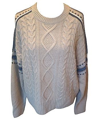Autumn Cashmere Pullover Sweater (view 1)