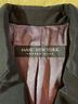 Andrew Marc 100% Polyester 100% Acetate Black Purple Trenchcoat Size XS - photo 4