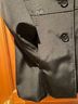 Andrew Marc 100% Polyester 100% Acetate Black Purple Trenchcoat Size XS - photo 3