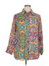 Pure Amici 100% Rayon Multi Color Button-Down Shirt Size XL - photo 1