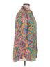 Pure Amici 100% Rayon Multi Color Button-Down Shirt Size XL - photo 3