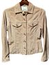 Faconnable 100% Calf Leather 100% Cupro Tan Jacket Size XS - photo 1