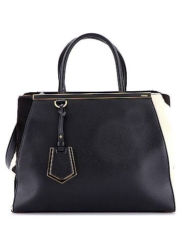 Fendi 2Jours Bag Pony Hair and Leather Large (view 1)