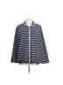 Karen Scott Stripes Blue White Jacket Size XXL - photo 1