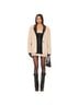 WeWoreWhat 100% Polyester 100% Polyester 100% Polyester Solid Ivory Black Blazer Size XS - photo 10