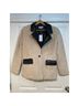 WeWoreWhat 100% Polyester 100% Polyester 100% Polyester Solid Ivory Black Blazer Size XS - photo 5