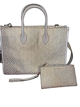 Michael Kors Leather Tote (view 2)
