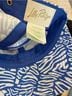 Lilly Pulitzer 100% Polyester Print Blue White Hat One size - photo 7