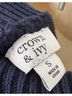 Crown & Ivy Blue Pullover Sweater Size S - photo 3
