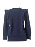 Crown & Ivy Blue Pullover Sweater Size S - photo 2