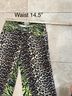 Ganni 100% Cotton Animal Print Multi Color Jeans Size 29 waist - photo 8