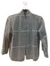 Purejill 74% Cotton 26% Polyester 100% Recycled Polyester Plaid Blue Jacket Size S - photo 1