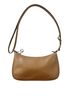 Longchamp Le Foulonne Pebbled Leather Slim Baguette Silver Hardware Adjustable Strap Y2K Leather Shoulder Bag - photo 1