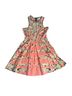 Sportmax Code Floral Stripes Pink Black White Casual Dress Size 2 - photo 1