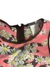 Sportmax Code Floral Stripes Pink Black White Casual Dress Size 2 - photo 2