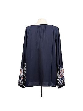 Chico's Rising Blooms Long Sleeve Jersey (view 2)