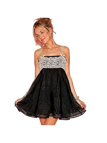Sugar Thrillz Babydoll Broadway Nights Dress Casual Dress (view 1)