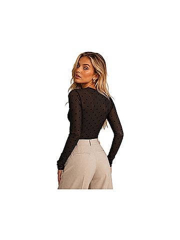 Alice + Olivia Long Sleeve Blouse (view 2)
