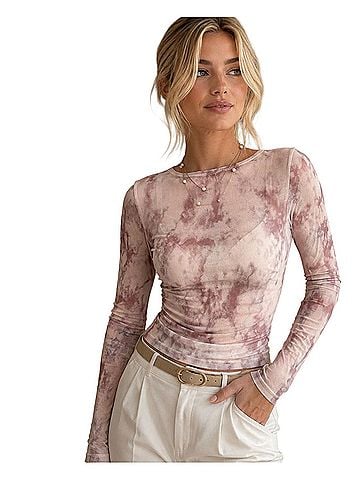 Alice + Olivia Long Sleeve Top (view 1)