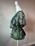 Guess 100% Polyester Paisley Floral Green Short Sleeve T-Shirt Size L - photo 4