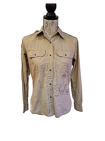 Lauren by Ralph Lauren Long Sleeve Button-Down Shirt (view 1)