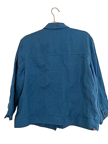 Talbots Irish Linen Button Front Jacket Jacket (view 2)