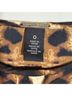 Chico's 100% Polyester Animal Print Brown Black Gold Short Sleeve Blouse Size S - photo 3