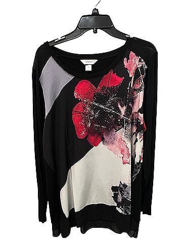 Cj Banks Long Sleeve Top (view 1)