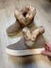 J/Slides Tan Ankle Boots Size 6 1/2 - photo 4