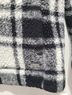 Calvin Klein 100% Polyester Plaid Black White Jacket Size S - photo 5