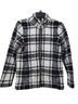 Calvin Klein 100% Polyester Plaid Black White Jacket Size S - photo 1