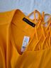 NY&C 100% Polyester Yellow Blouse Size 2X - photo 3