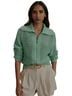 Varley 100% Cotton Multi Color Green Jacket Size L - photo 2