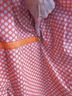 Etcetera Polka Dots Orange Pink Trenchcoat Size L - photo 6