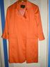 Etcetera Polka Dots Orange Pink Trenchcoat Size L - photo 9