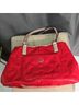 Coach 100% Patent Leather Print Red Tan Shoulder Bag One size - photo 9