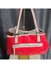 Coach 100% Patent Leather Print Red Tan Shoulder Bag One size - photo 4